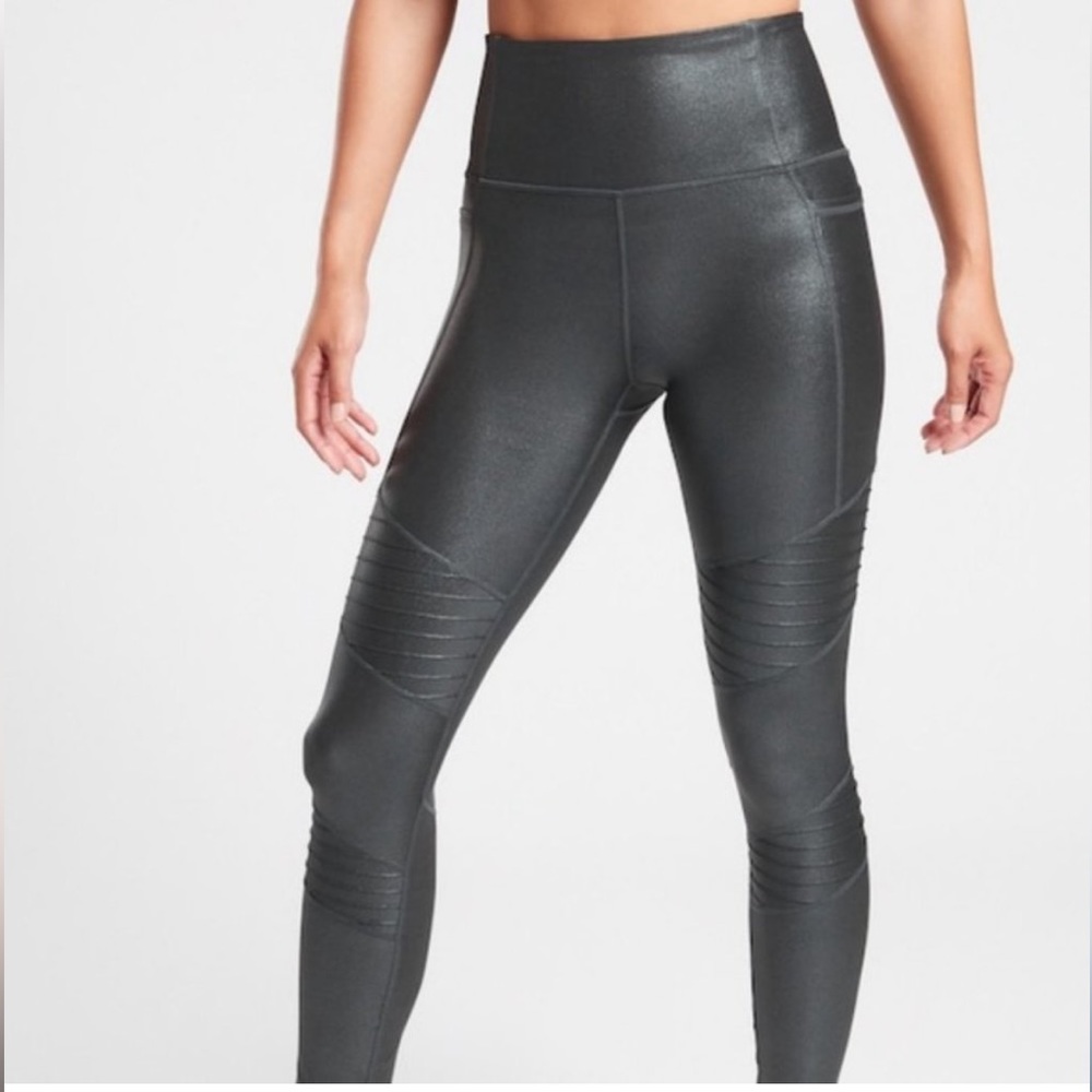 Athleta Inclination Moto tight leggings - Picture 6 of 6